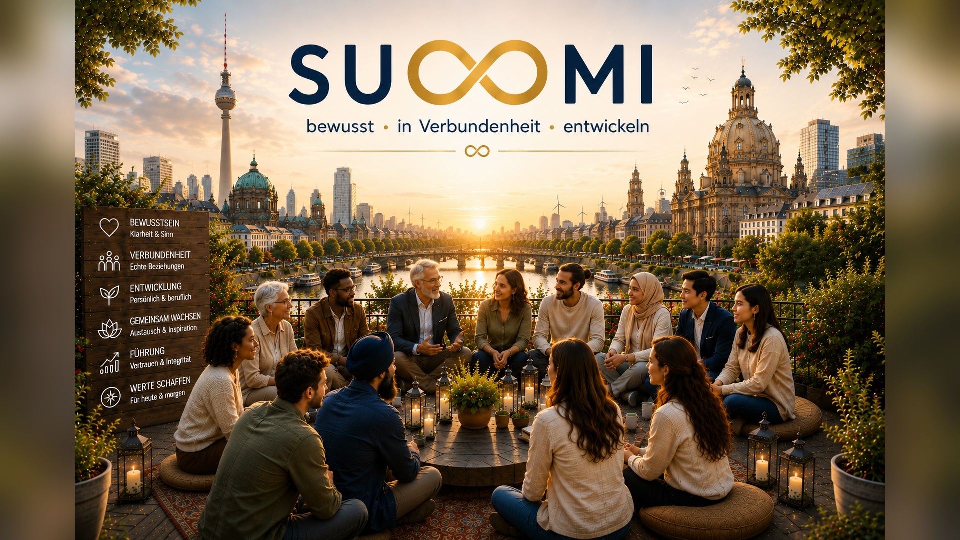 SU∞MI – bewusst · in Verbundenheit · entwickeln